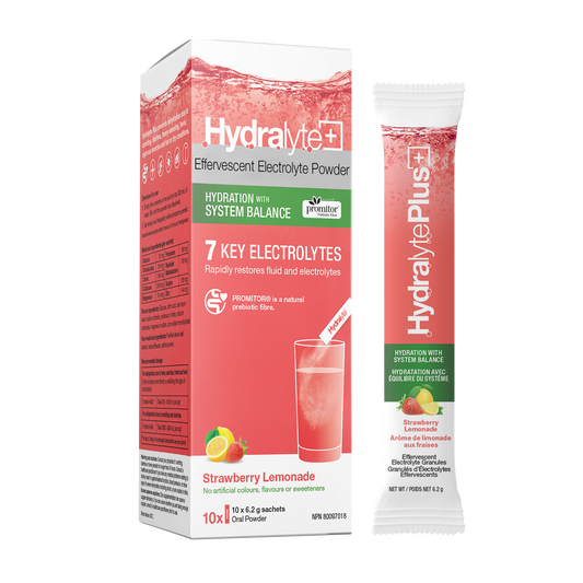 Hydration with System Balance, Strawberry Lemonade 10ct - Effervescent