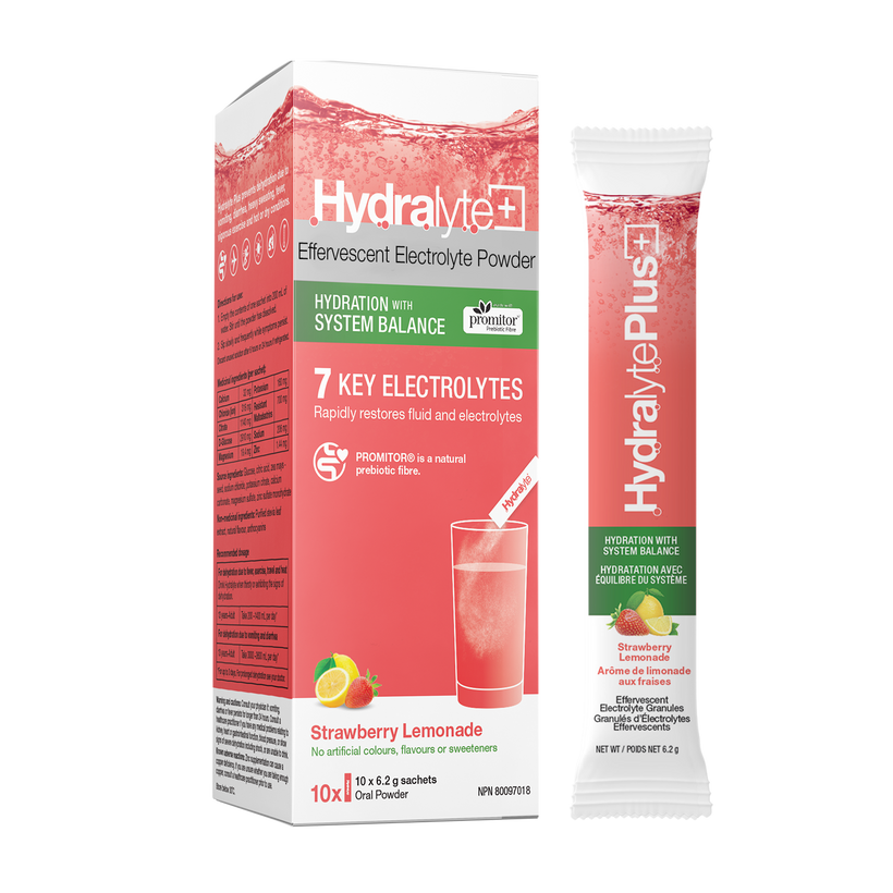 Hydration with System Balance, Strawberry Lemonade 10ct - Effervescent